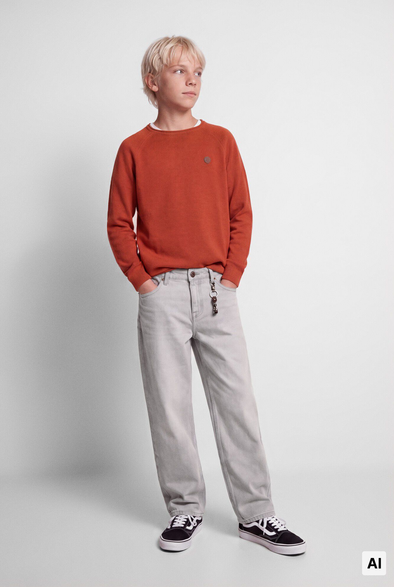 Springfield Kids Pantalon denim skater ni&ntilde;o