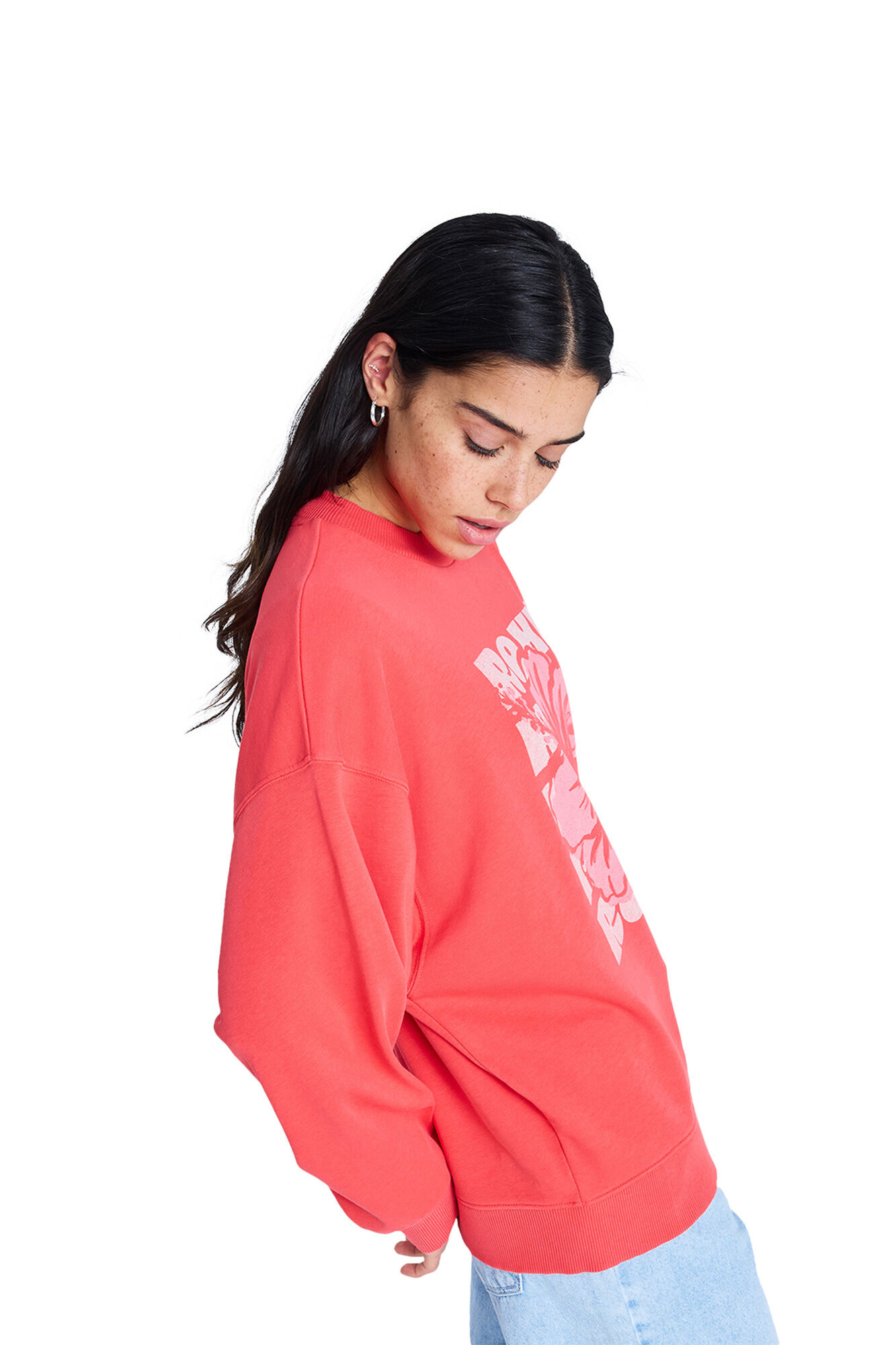 Roxy Sudadera cuello redondo