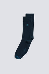Springfield Long monochrome socks with Springfield logo black