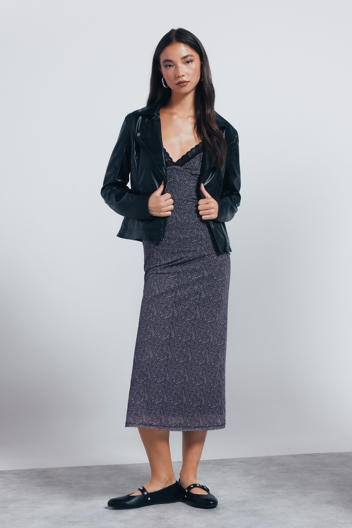 Springfield Midi haljina u negliže stilu