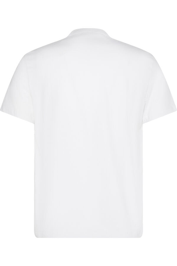 CK Jeans Camiseta easy fit blanco