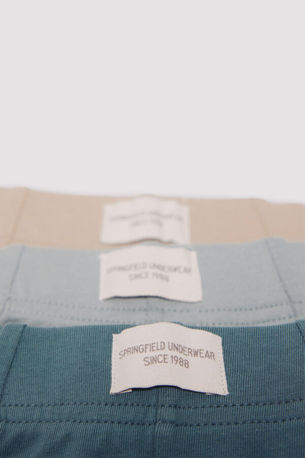 Springfield Pack 3 slips comfort azul