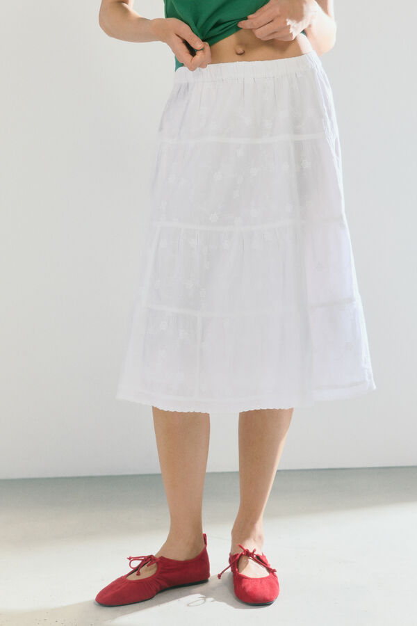 High Spirits Market Skirt kaki