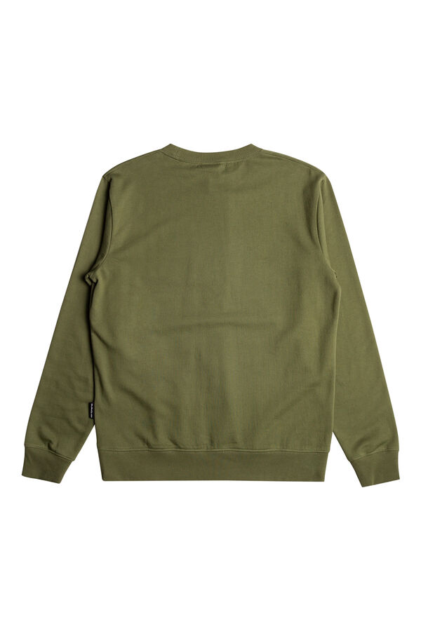 Quiksilver Basic - Polar de cuello redondo para hombre azul