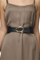 Pieces Golden Waist Belt yellow