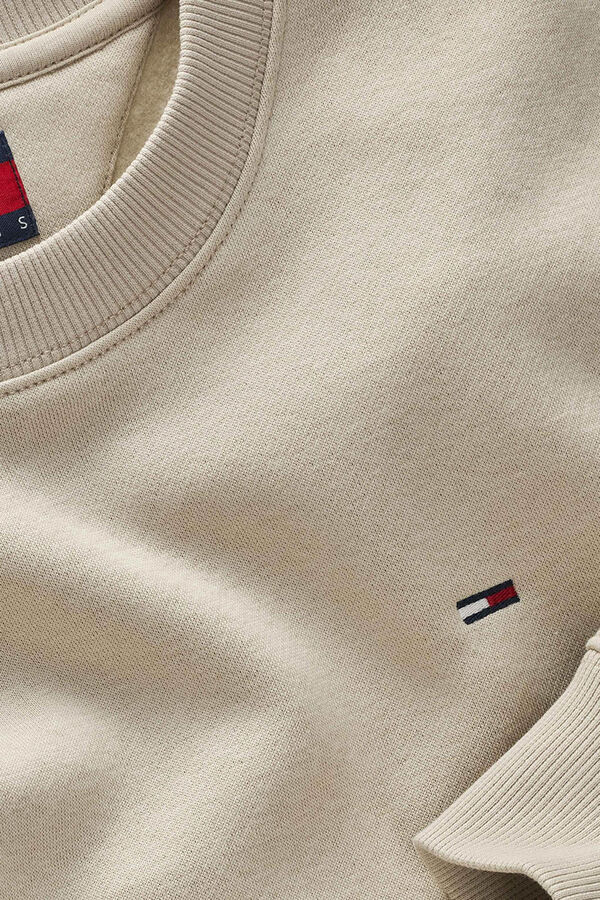 Tommy Jeans Sudadera de corte regular marr&oacute;n