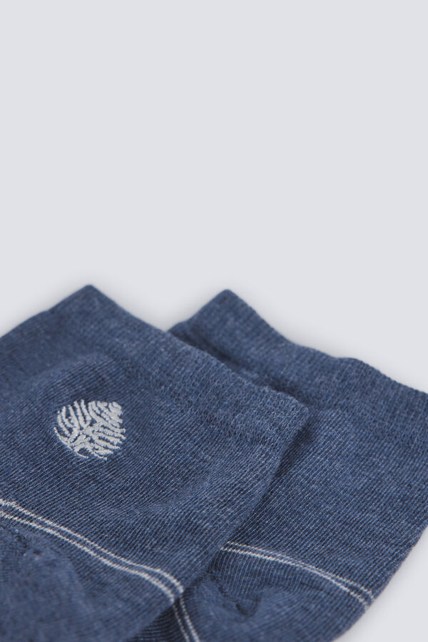 Springfield Čarapa do članka sa Springfield logom Plava