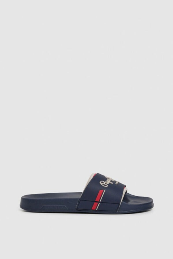 Pepe Jeans Chanclas doble hebilla azul
