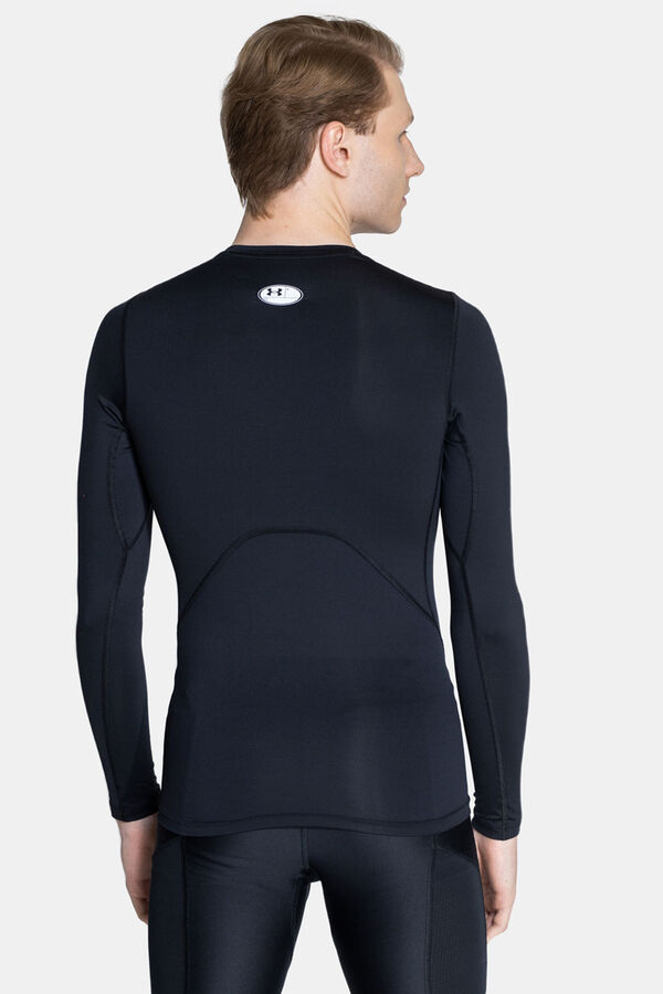 Under Armour Camiseta manga larga HeatGear negro