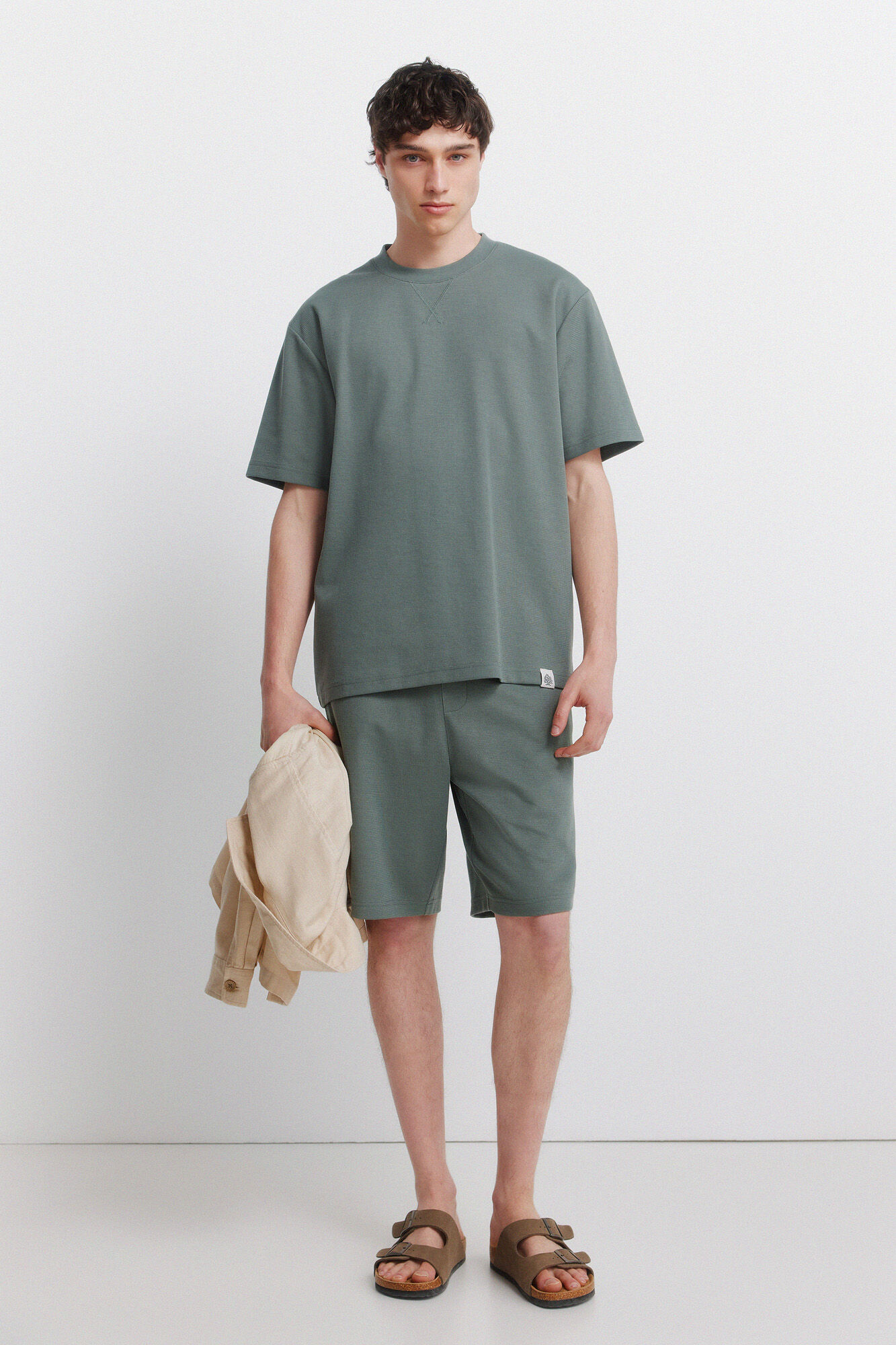 Springfield Bermude sa vafl teksturom