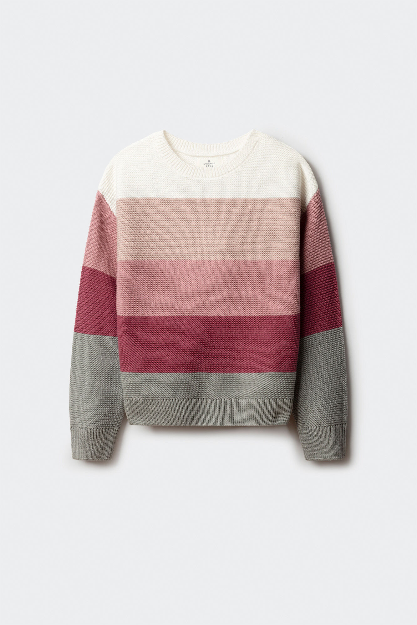 Springfield Kids Džemper za devojčice na pruge