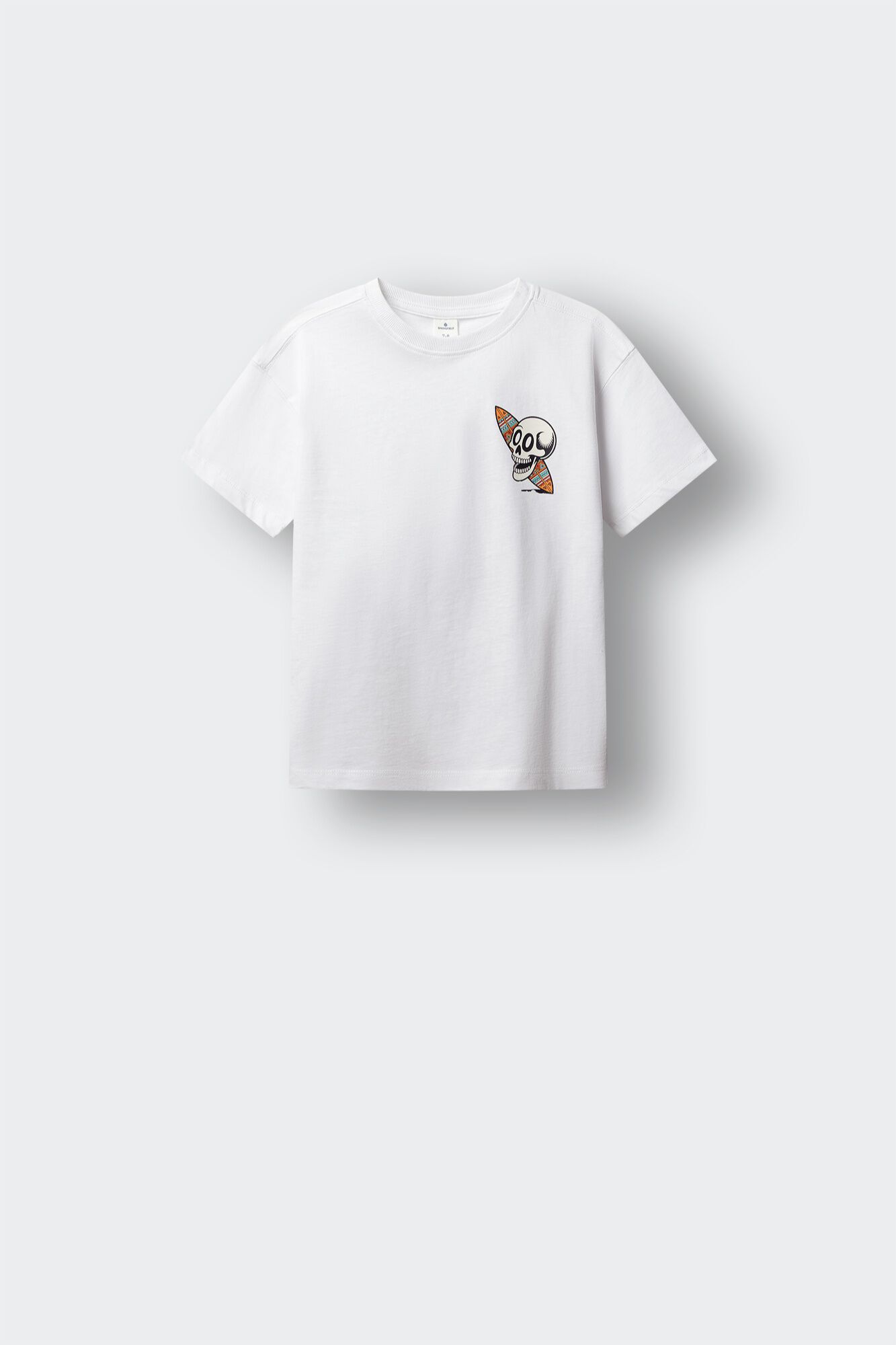 Springfield Kids Camiseta manga corta calavera surfer ni&ntilde;o