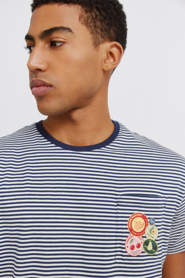 Springfield Garfield kratka pidžama Plava