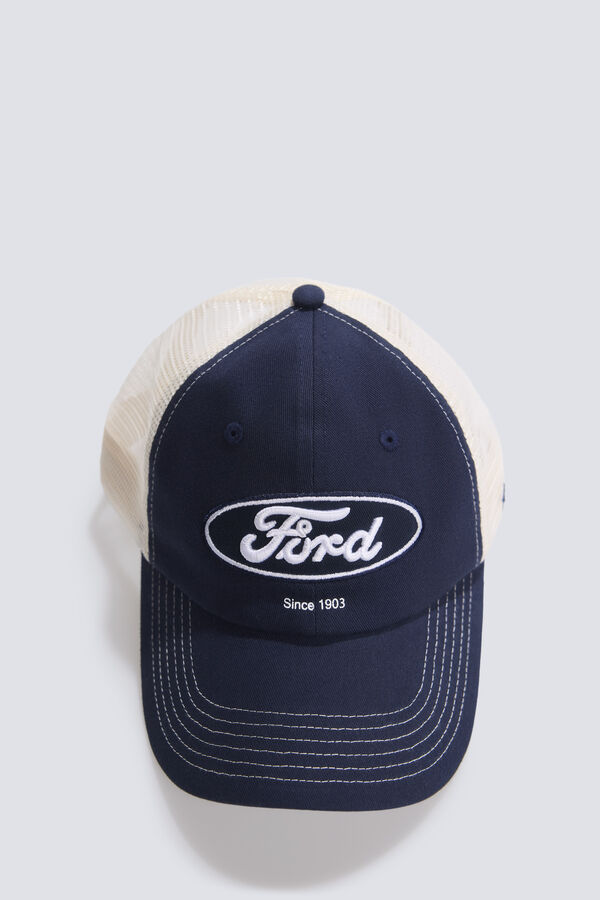 Springfield Kačket Trucker sa prednjom aplikacijom Ford Plava