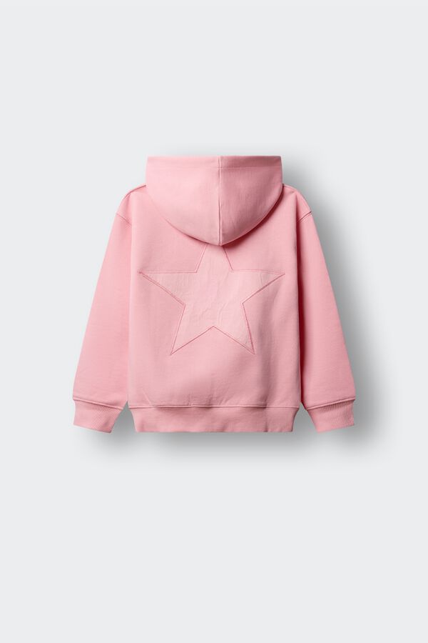 Springfield Kids Zvezdani duks za devojčice Roze