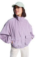 Roxy Slow Song Ii - Chaqueta oversize de pana para mujer morado/lila