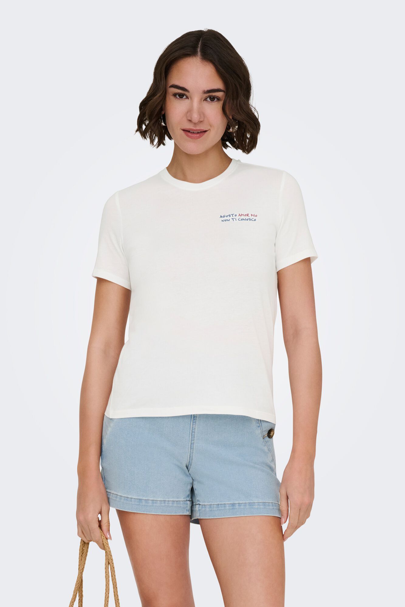 Only T-shirt de manga curta