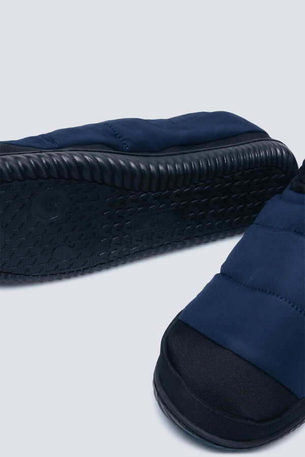 Springfield Sobna papuča od &scaron;tepana najlona Plava