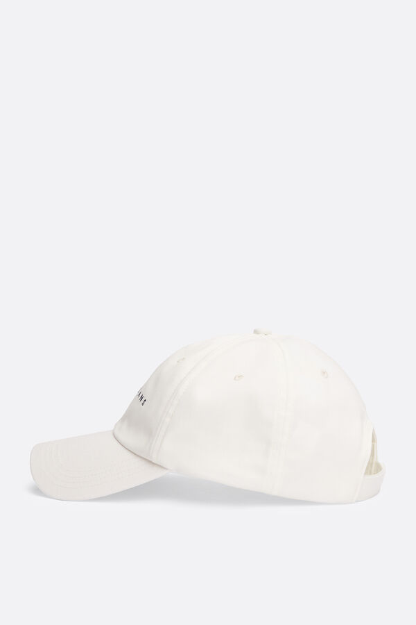 Tommy Jeans Gorra Tommy Jeans con logotipo frontal marfil