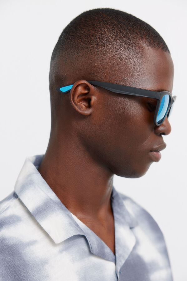 Springfield Gafas sol rectangulares negro