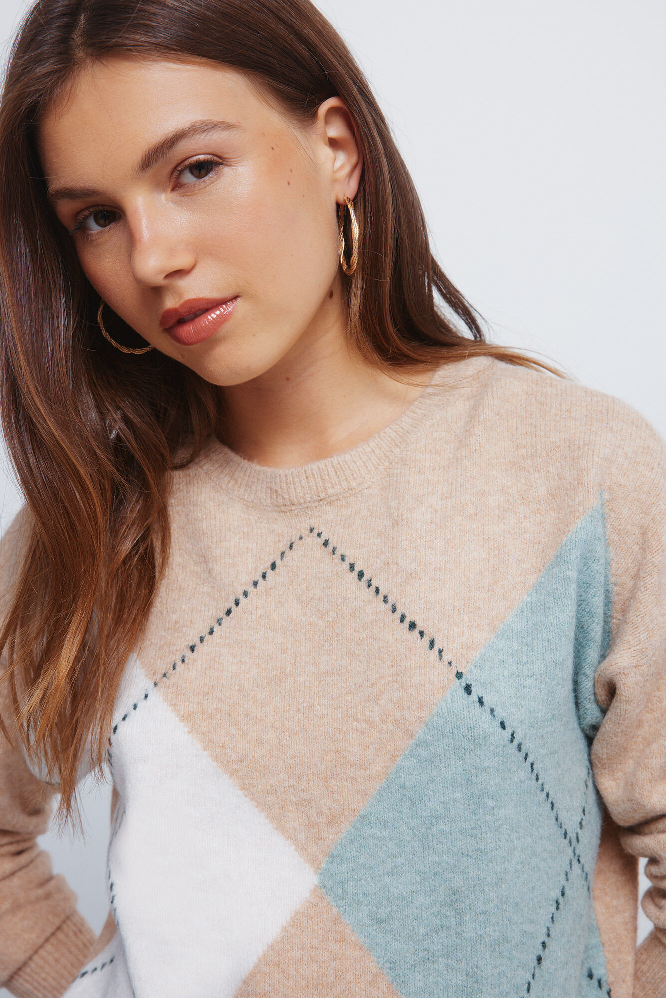 Springfield Prednji džemper u obliku dijamanta