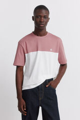 Springfield Color block majica Roze