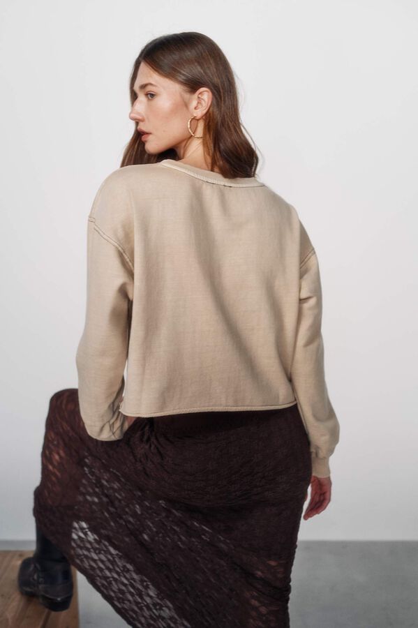 High Spirits Majica dugih rukava Smeđa