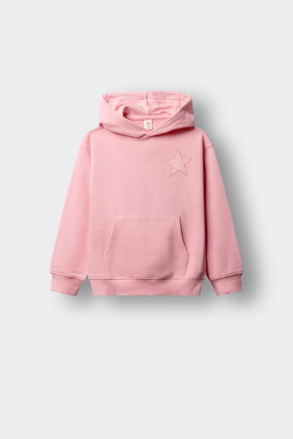 Springfield Kids Zvezdani duks za devojčice Roze