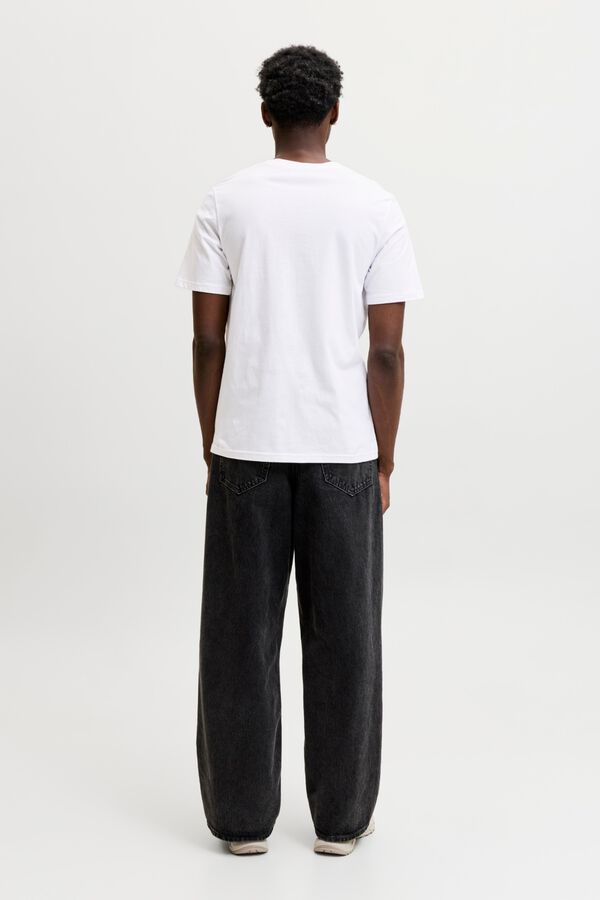 Jack & Jones Short sleeve T-shirt logo feh&eacute;r