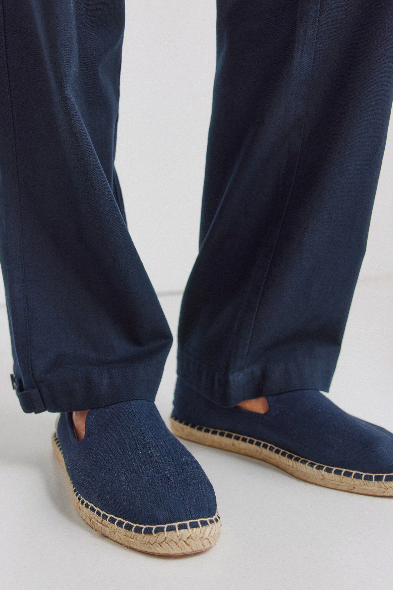 Springfield Espadrile od pamuka sa dezenom riblje kosti