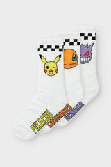 Name it Pokemon socks pack white
