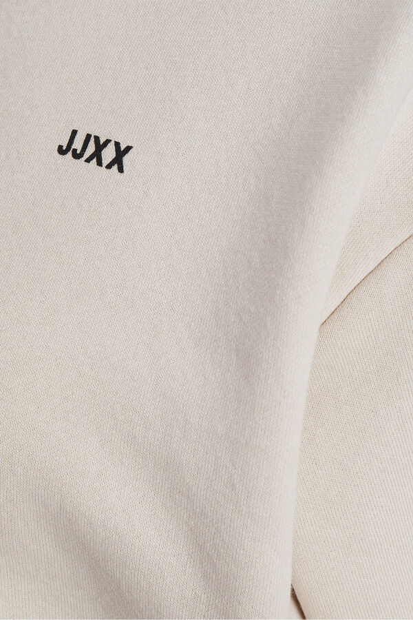 Jack & Jones Sweatshirt de gola redonda tradicional cinzento