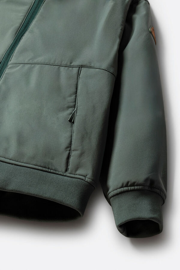 Springfield Kids Children's softshell parka Zelena