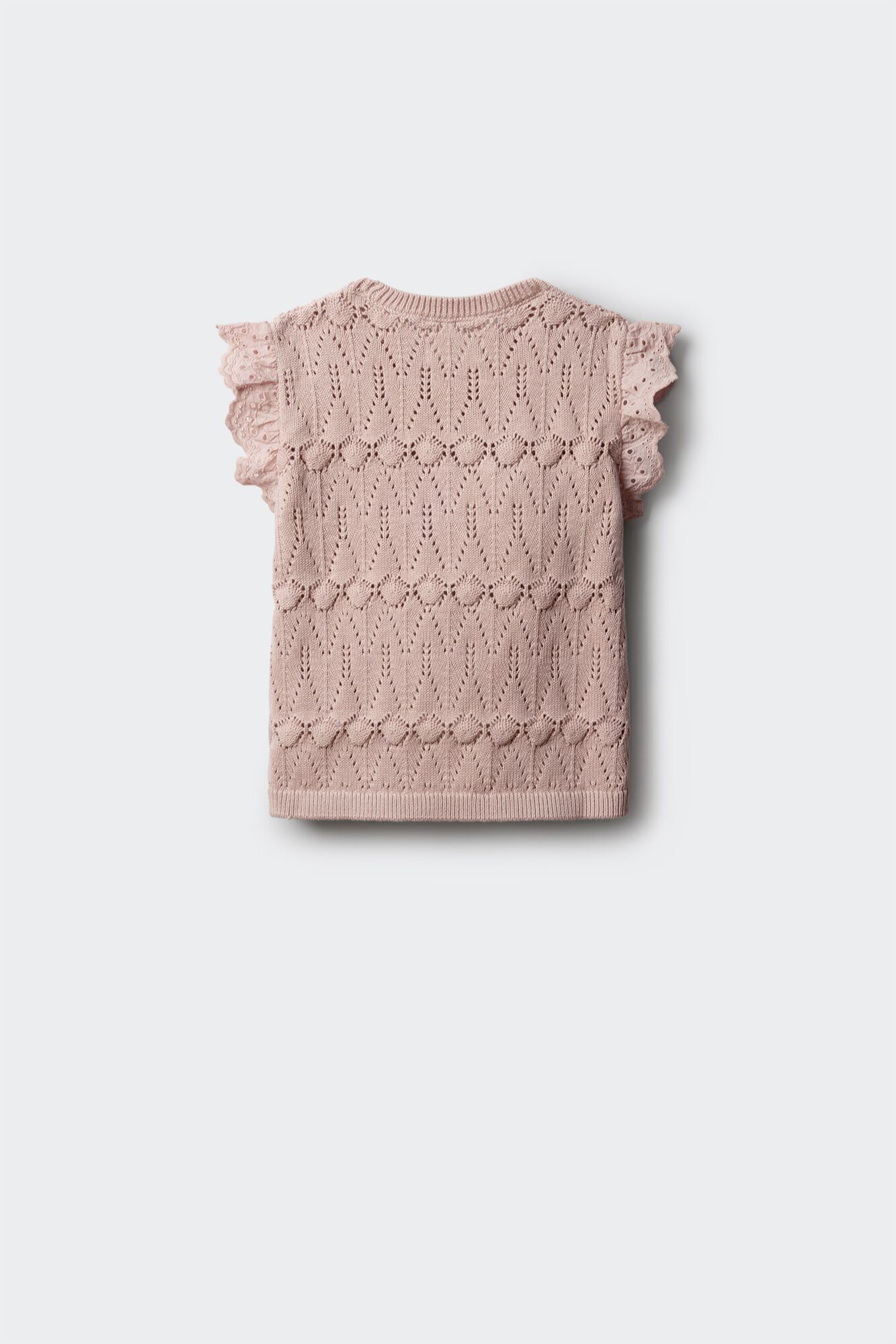 Springfield Kids Pleteni top sa karnerima za devojčice