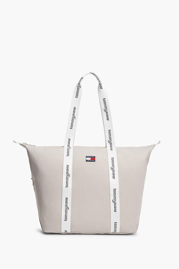 Tommy Jeans Bolso tote marfil