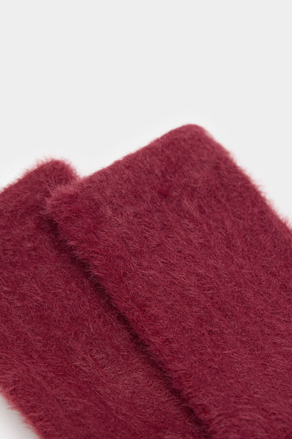 Springfield Calcet&iacute;n largo pelo burdeos