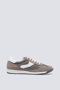 Springfield Zapatilla piel estilo retro