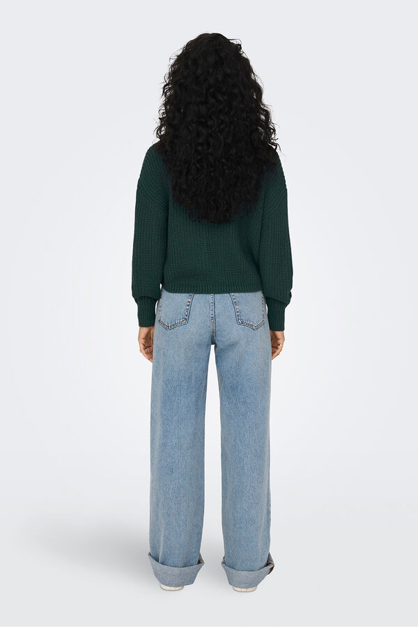 Only C&aacute;rdigan cierre de botones gris