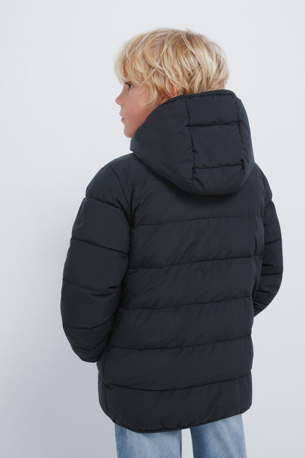 Springfield Kids Dečja štepana jakna Crna