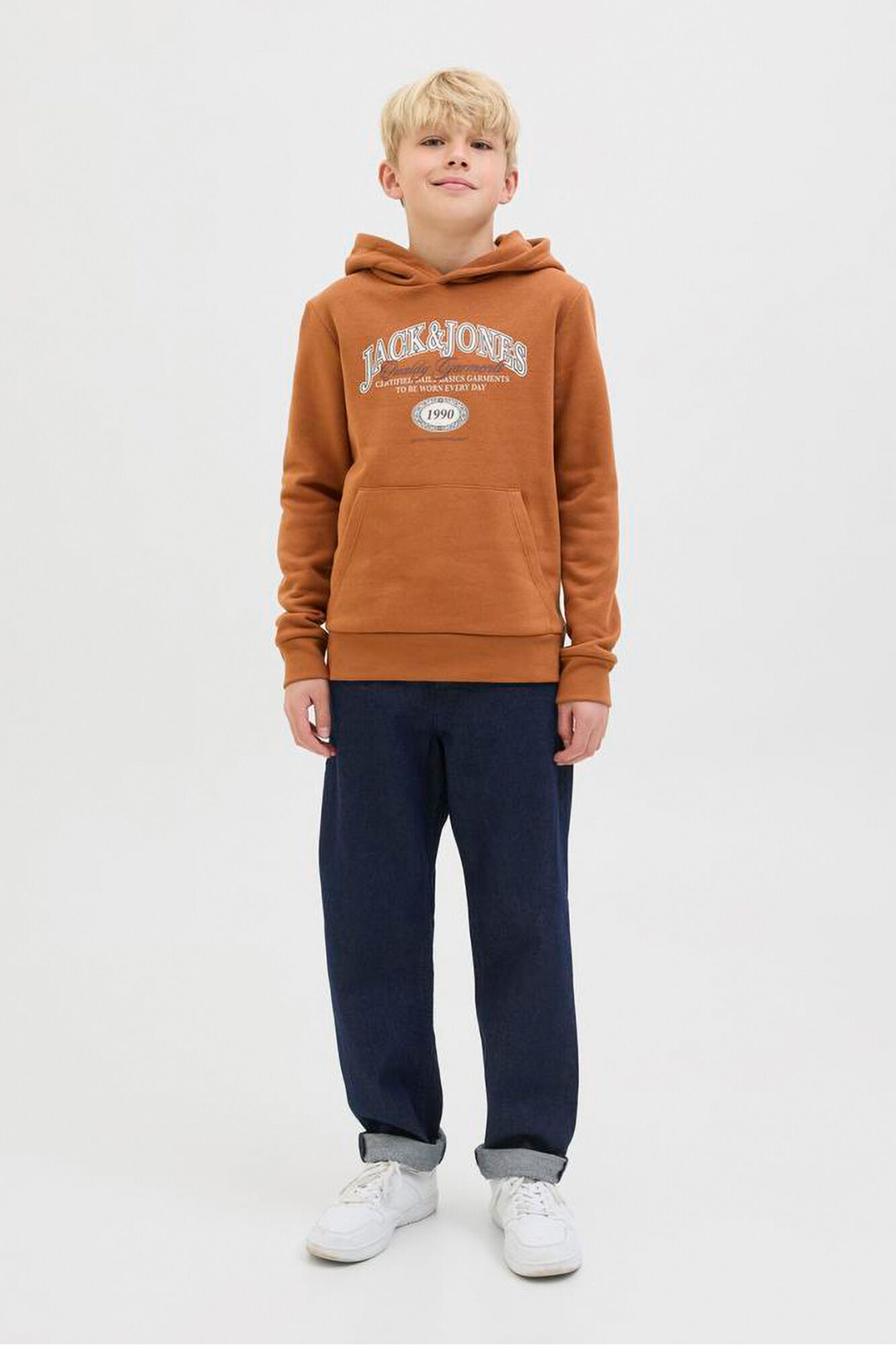 Jack & Jones Junior Sweatshirt logo com capuz