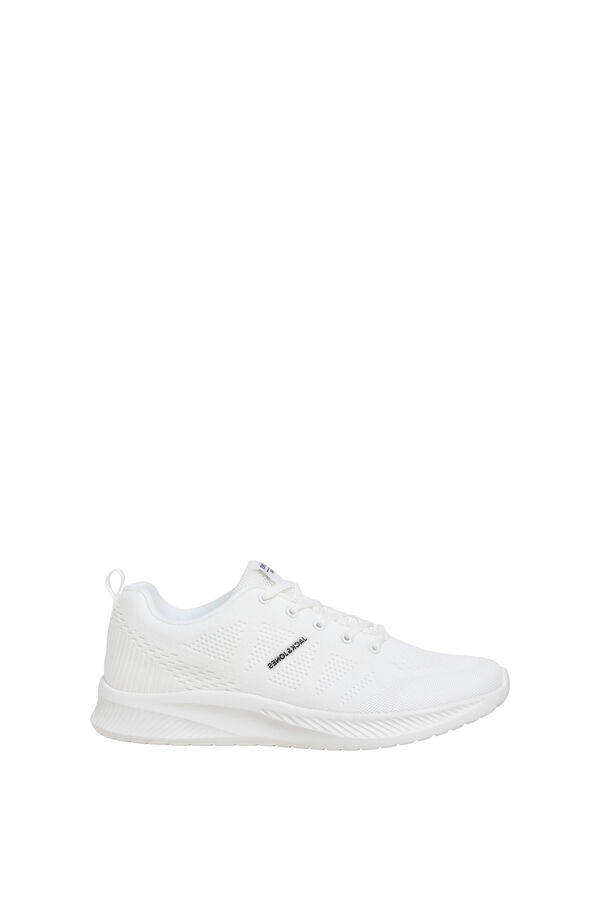 Jack & Jones Deportivas lisas mesh blanco