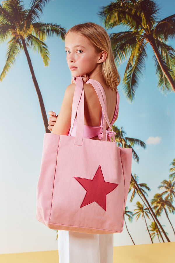 Springfield Kids Totte Bag ni&ntilde;a rosa