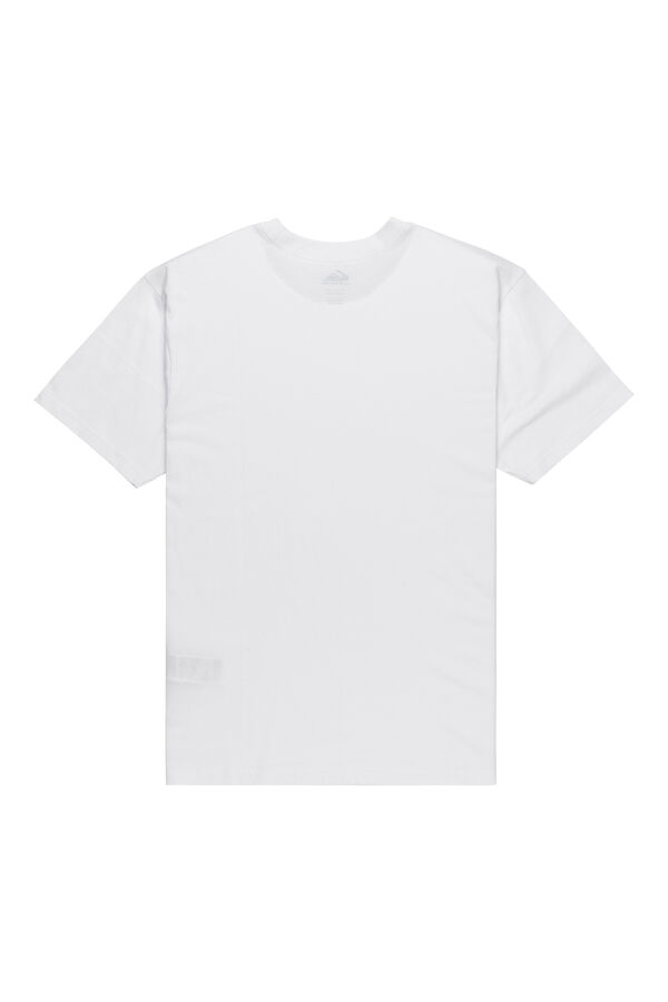 Quiksilver Anchor Lockup - Camiseta para homem de manga curta branco