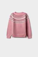 Springfield Kids Grčki džemper za devojčice Roze