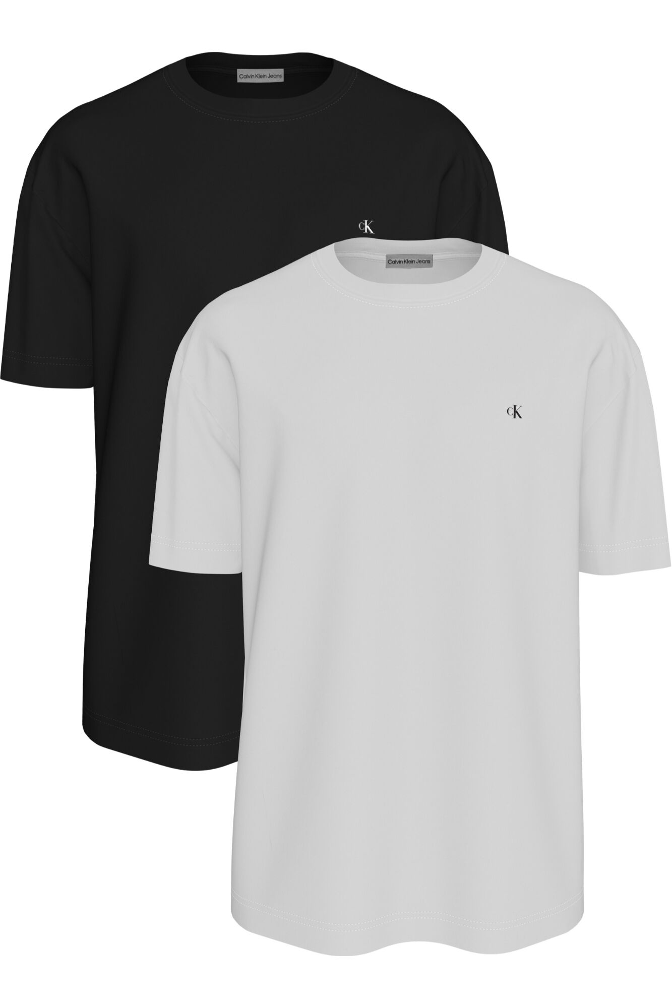 CK Jeans Pack de 2 camisetas de manga corta