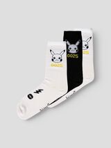 Name It Pack calcetines de Pokemon blanco