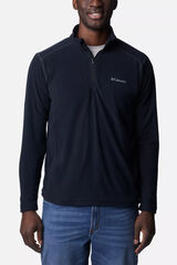 Columbia Forro polar con media cremallera negro