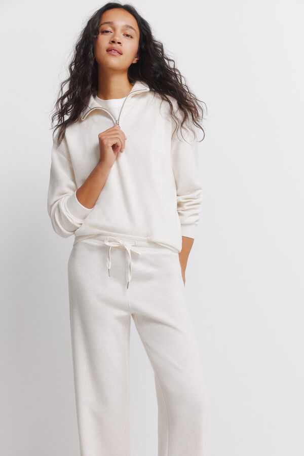 Springfield Jogger pantalone Bež