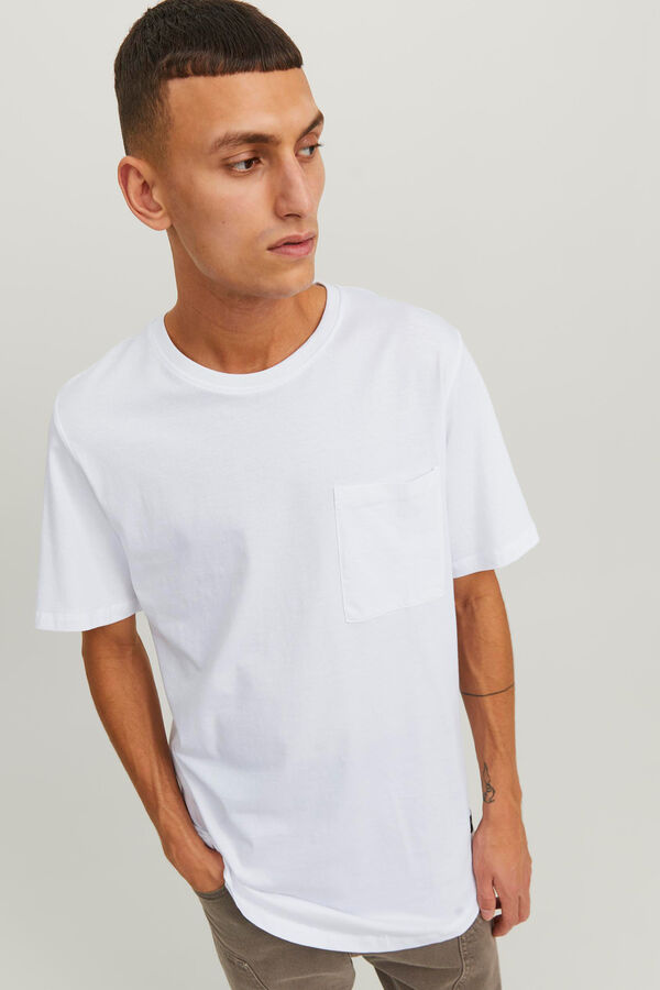 Springfield Camiseta fit estándar blanco