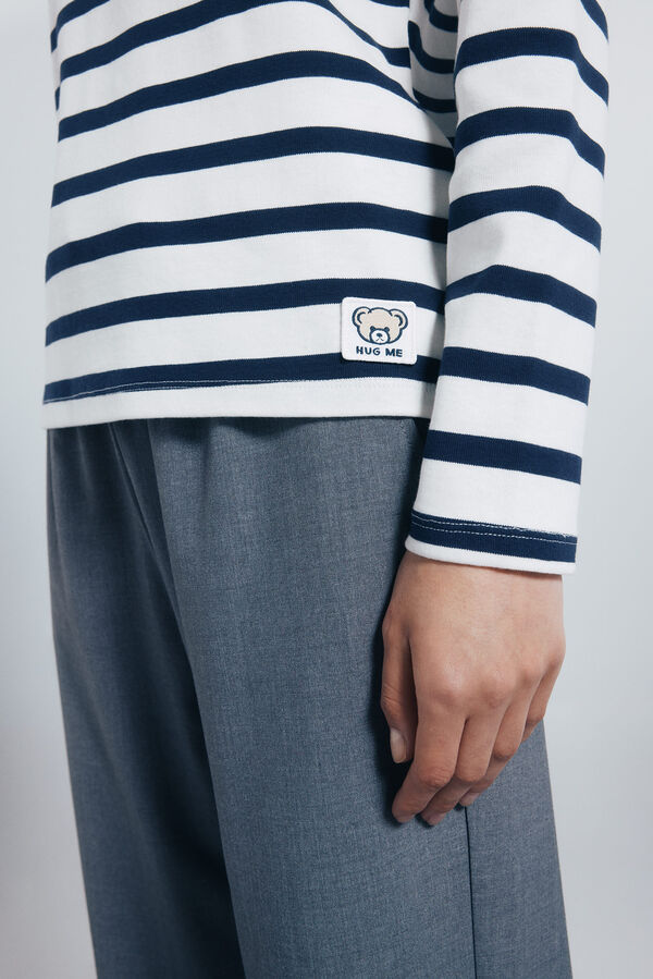 Springfield Majica sa mornarskim prugama Print